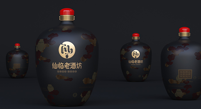 仙临老酒坊/白酒品牌升级/白酒包装设计