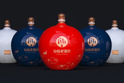 白酒包装设计-仙临老酒坊品牌升级